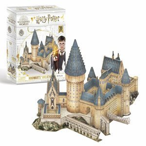 Harry Potter 3D puzzle Bradavice - Velká síň - 161 dílků - Gelli