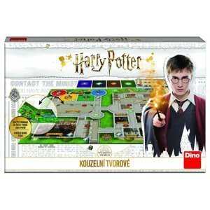 Harry Potter: Kouzelní tvorové společenská hra v krabici 42x27x7cm - Dino