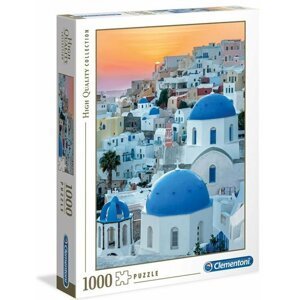 Clementoni Puzzle Santorini / 1000 dílků -  Clementoni