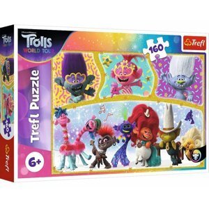 Trefl Puzzle Trollové 2 - Buď šťastný / 160 dílků
