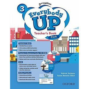 Everybody Up 3 Teacher´s Book Pack with DVD, Online Practice and Teacher´s Resource Center CD-ROM, 2nd - Patrick Jackson