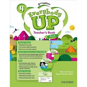 Everybody Up 4 Teacher´s Book Pack with DVD, Online Practice and Teacher´s Resource Center CD-ROM, 2nd - Patrick Jackson