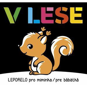 V lese - Leporelo pro miminka / pre bábetká