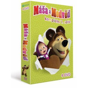 Máša a medvěd 1-4, kolekce 4 DVD
