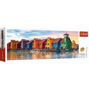 Trefl Puzzle Groningen, Nizozemsko / 1000 dílků Panoramatické