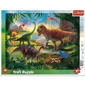 Trefl Puzzle Dinosauři / 25 dílků
