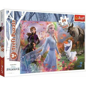 Trefl Puzzle Frozen - Hledání dobrodružství / 24 dílků MAXI