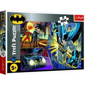 Trefl Puzzle Nebojácný Batman / 100 dílků - Zapf Little Sunshine
