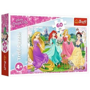 Trefl Puzzle Disney Princess - Oblíbené princezny / 60 dílků