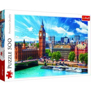 Trefl Puzzle Slunečný den v Londýně / 500 dílků - Trigano
