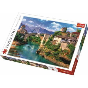 Trefl Puzzle Starý most v Mostaru / 500 dílků