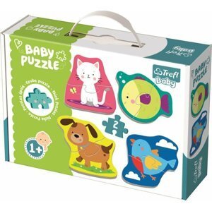 Trefl Puzzle Baby Zvířata / 4x2 dílky