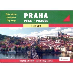 Praha kapesní plán 1:15 000 -  kolektiv autorů