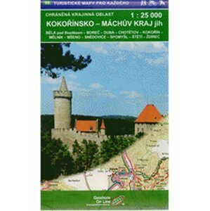 Kokořínsko–Máchův kraj-jih 1:25T /95 Turistické mapy pro každého