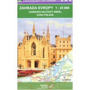 Zahrada Evropy 1:25T /22 Turistické mapy pro každého