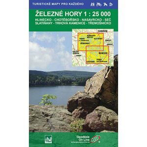 Železné hory 1:25T /76 Turistické mapy pro každého