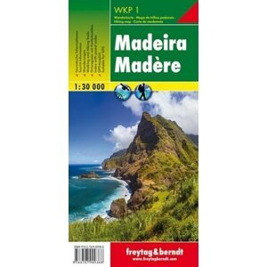 WKP 1 Madeira 1:30 000 / turistická mapa