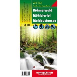 WK 262 Český les, Mühlviertel, Moldaustausee 1:50 000 / turistická mapa