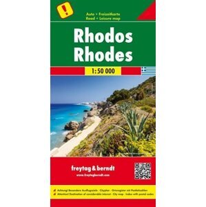 AK 0834 Rhodos 1:50 000 / automapa + mapa pro volný čas