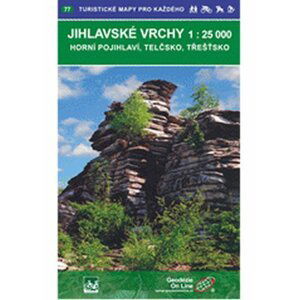 Jihlavské vrchy 1:25T /77 Turistické mapy pro každého