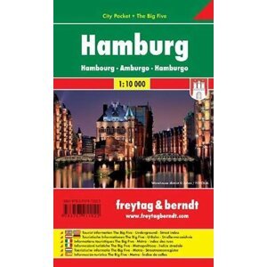 PL 133 CP Hamburk 1:10 000 / kapesní plán města