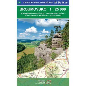 Broumovsko 1:25 000 / 60 Turistické mapy pro každého