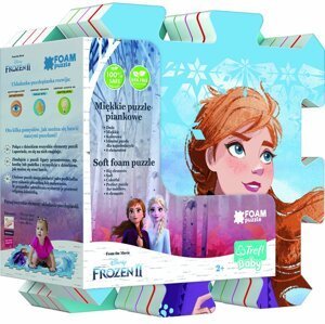 Frozen II Pěnové puzzle 8 ks v sáčku - Taf Toys