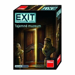 Úniková hra: Tajemné muzeum společenská hra v krabičce 13x18x4cm - Dino
