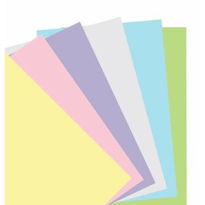Filofax papír čistý A5 - pastelový