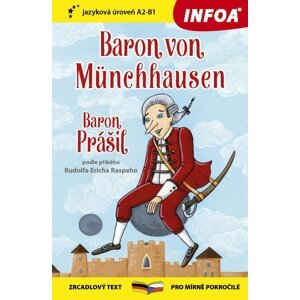 Baron Prášil / Baron von Münchhausen - Zrcadlová četba (A2-B1) - Rudolf Erich Raspe