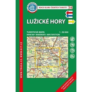 KČT 14 Lužické hory 1:50 000 / turistická mapa, 9.  vydání