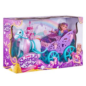 Sparkle Girlz Princezna s koněm a kočárem - Alltoys Sparkle Girlz
