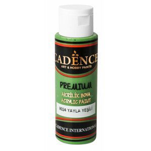 Akrylová barva Cadence Premium - zelená / 70 ml
