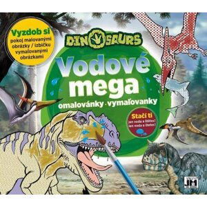 Dinosauři - Vodové mega omalovánky