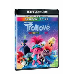 Trollové: Světové turné 2 Blu-ray (4K Ultra HD + Blu-ray)