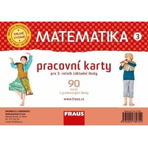 Matematika 3 - Pracovní karty pro 3. ročník ZŠ - Eva Bomerová