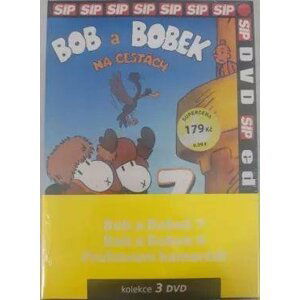 Bob a Bobek 07, 08, Pruhovaní kamarádi - 3 DVD pack