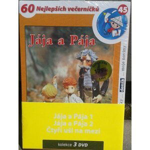 Jája a Pája 01, 02, Čtyři uši na mezi - 3 DVD pack