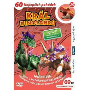 Král dinosaurů 25 - DVD pošeta