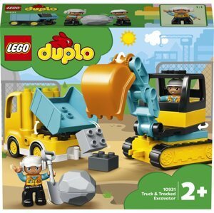 LEGO® DUPLO 10931 Náklaďák a pásový bagr - LEGO® DUPLO®