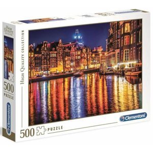 Clementoni Puzzle - Amsterdam 500 dílků - Clementoni