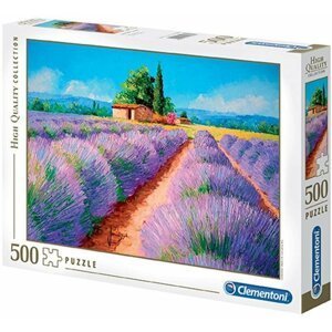 Clementoni Puzzle - Levandule, 500 dílků - Clementoni