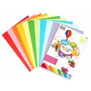 Sada barevných papírů A4 - 100 listů - RMS