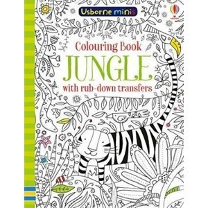 Colouring Book Jungle with Rub Down Transfers - Sam Smith