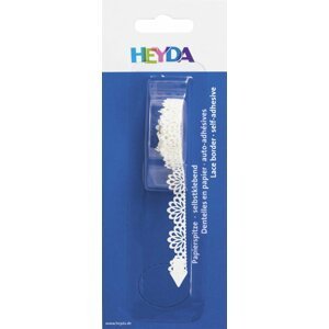 HEYDA Samolepicí papírová krajka - vějířky 10 mm x 2 m