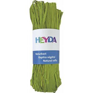 HEYDA Přírodní lýko - světle zelené 50 g