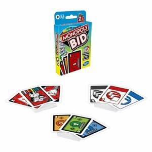 Monopoly Bid - karetní hra - Hasbro Jurský Park