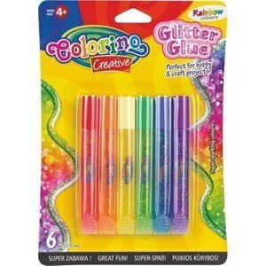 Colorino Dekorační lepící pero Rainbow 6 barev