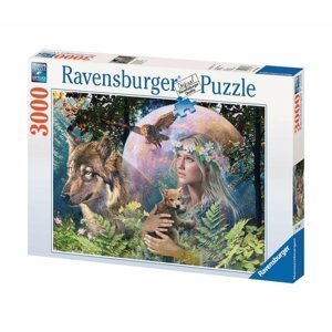 Ravensburger Puzzle - Paní lesa/3000 dílků