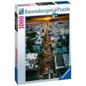 Ravensburger Puzzle - Ulice San Francisca 1000 dílků